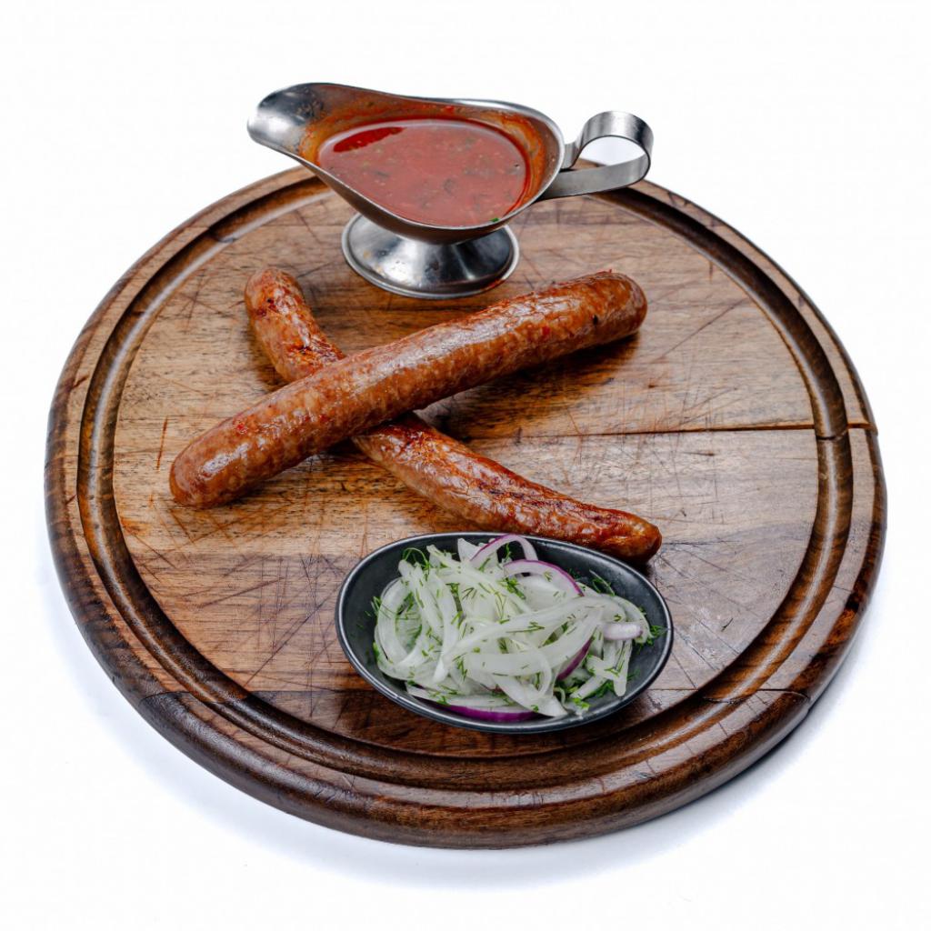 Колбаски говяжьи на мангале 1 шт 100 гр