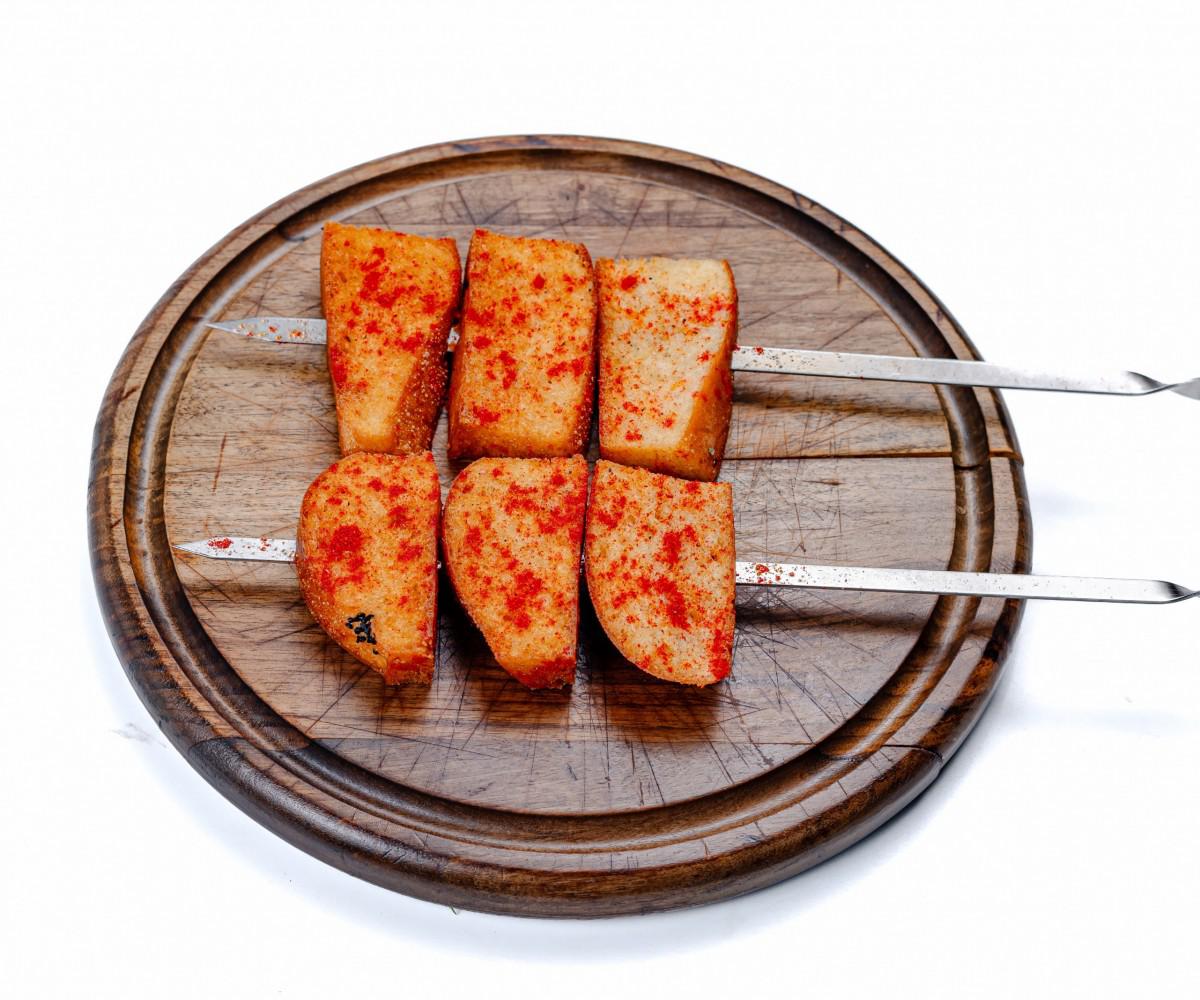 Лепешка на мангале