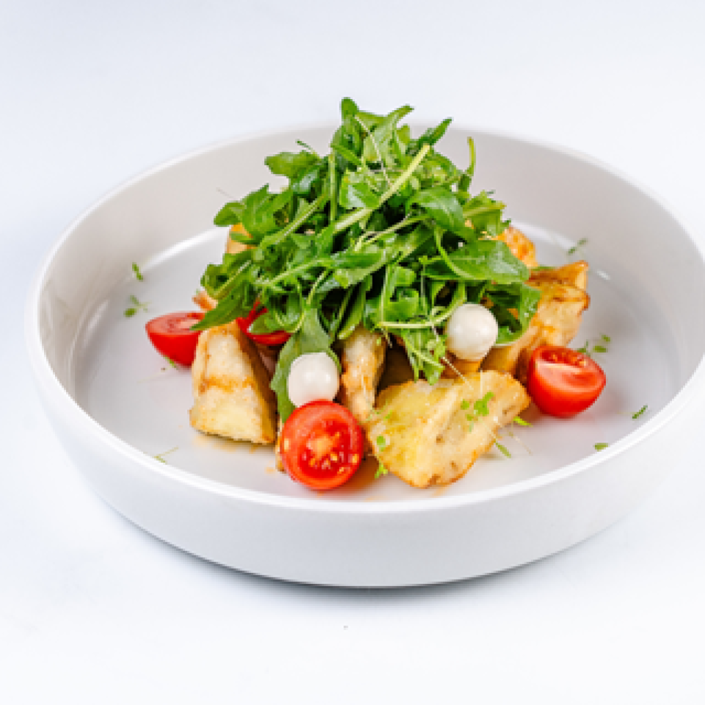 Салат "Хрустящие баклажаны"