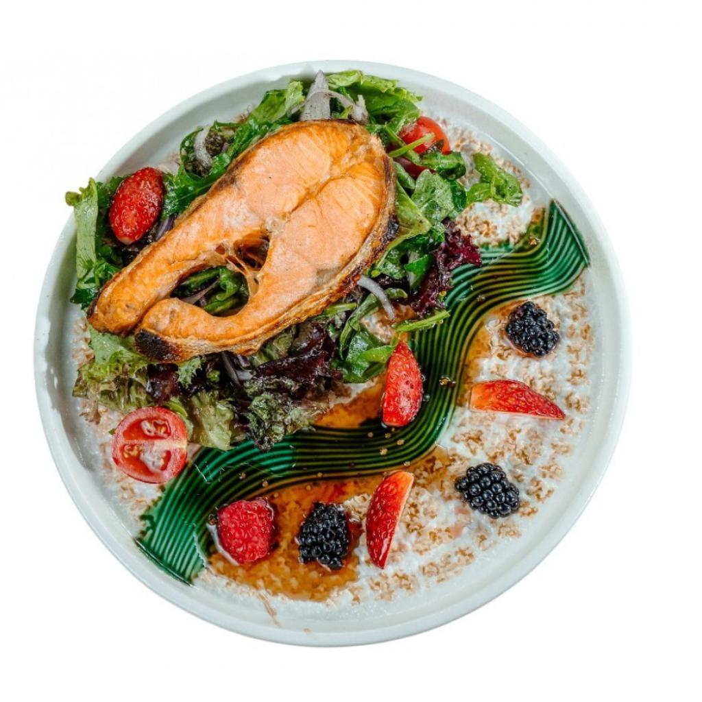 Форель жареная